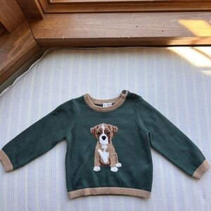 Janie and Jack puppy sweater